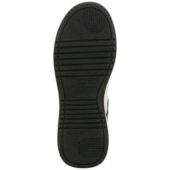 Dr. Scholl's shoes women 9 Ollie lace up sneaker black and white athletic - Picture 3 of 4